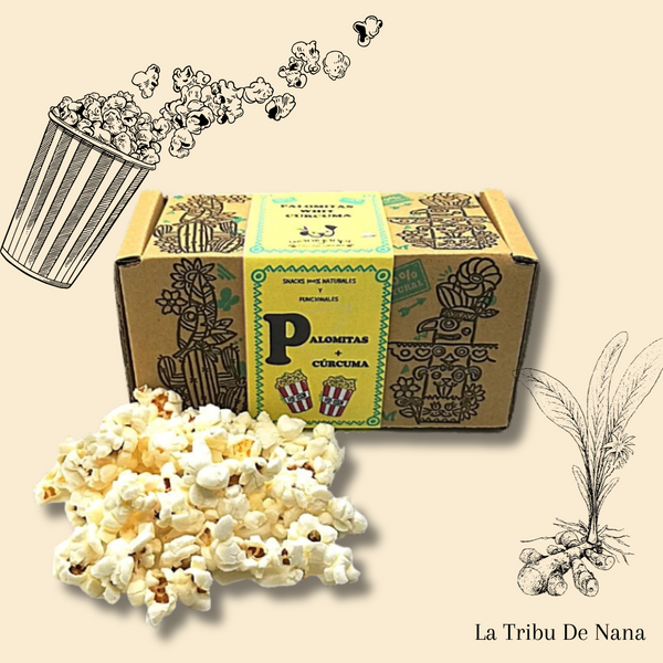 Popcorn au curcuma pour chiens